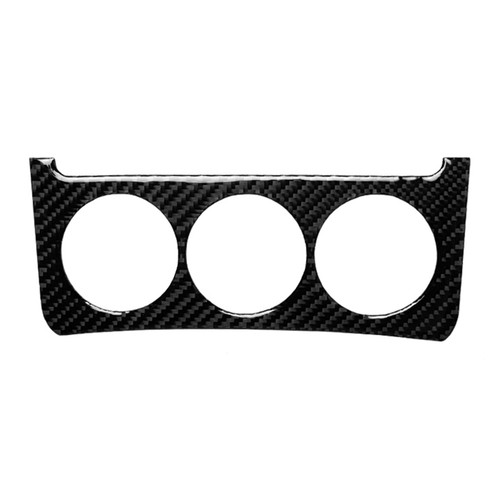 Carbon Fiber Central Console Dashboard Knob Cover Trim For Nissan 350z 2003-2009 - Picture 2 of 10