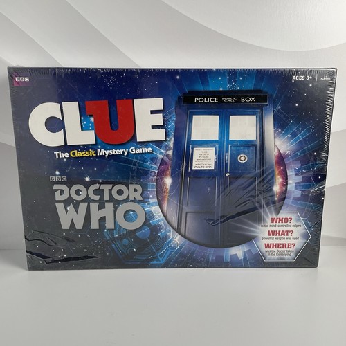 Clue Doctor Who Collectors Edition Brettspiel BBC Neu