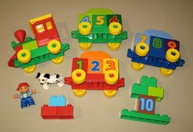 Lego Duplo 10558 Number Train Complete