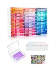 Diamond Painting Trays with Lids and Art Storage, 30PCS 1 pack 30 pcs