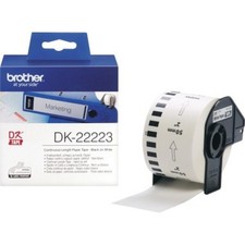 Brother Etiketten DK-22223 50 mm x 30,48 m weiß auf Rolle
