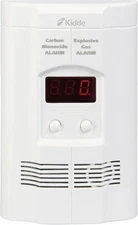 Kidde Carbon Monoxide Detector, Propane, Natural, Methane, & Explosive Gas Alarm