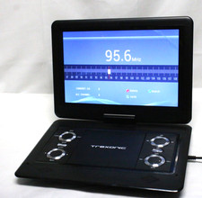 Trexonic TR-X1480 13.3 in. Portable DVD/TV Player with Swivel Screen - No Remote
