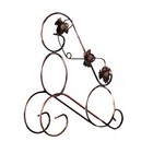  Weinhalter im Retro-Stil, Ahornblatt-Weinregal, hübsche Ornamente,