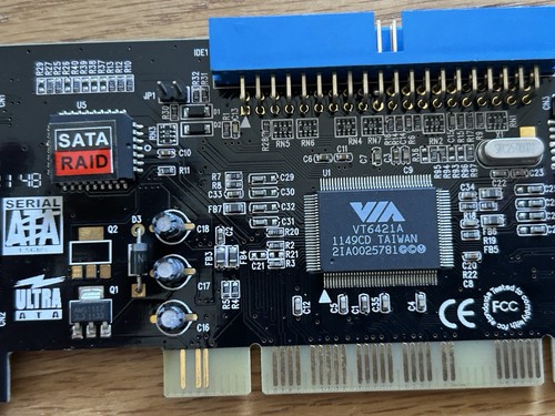Scheda controller PCI SATA + IDE VIA VT6421A – con supporto RAID - Zdjęcie 5 z 5