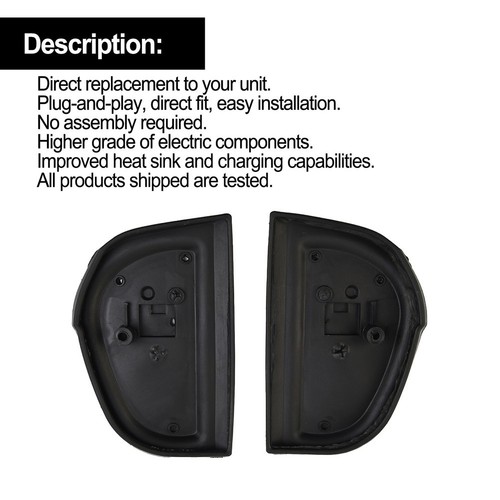 Rubber Seal Pads Rear Rubber Seal Pads T Rubber 1pair Black 2028102016 - Picture 8 of 12