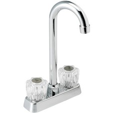Home Impressions Polished Chrome Round Double Handle Bar Faucet F5111123CP-JPA9