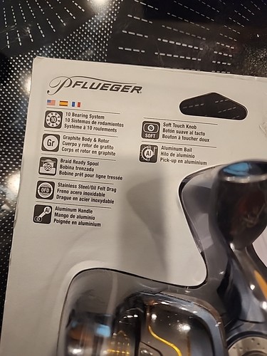 Pflueger President PRES35 Spinning Fishing Reel - Picture 4 of 4