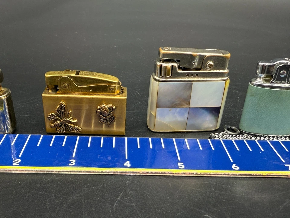 ЛОТ из 5 винтажных зажигалок ШВАБРА Rowenta KREISLER Royal Star CROWN Pearl - Изображение 3 из 4