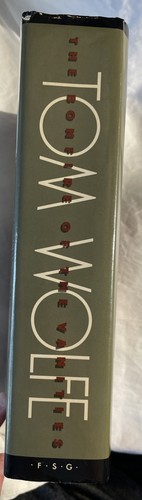 Bonfire of the Vanities HC Dust Jacket 18th Printing 1988 Good - Foto 2 di 5