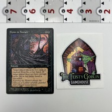 Hymn to Tourach MTG Magic the Gathering Fallen Empires Quinton Hoover Crimped