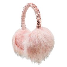Womens Girls Winter Outdoor Furry Ear Warmers Warm Fluffy Ear Muffs Cute Faux...