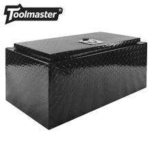 30 In Truck Bed Tool Box Flatbed Trailer Pickup Aluminum Underbody Storage Black 30 In Truck Bed Tool Box Flatbed Trailer Pickup Aluminum Underbody Storage Black