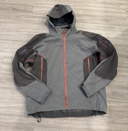 RARE VTG Arcterx Stingray Gore Tex Recco Ski Jacket 2006 Size XL Gray - Picture 5 of 12