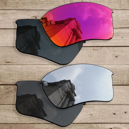Anti-Scratch Polarized Replacement Lenses for-Oakley Flak Jacket XLJ OO9009- Opt - Picture 34 of 79