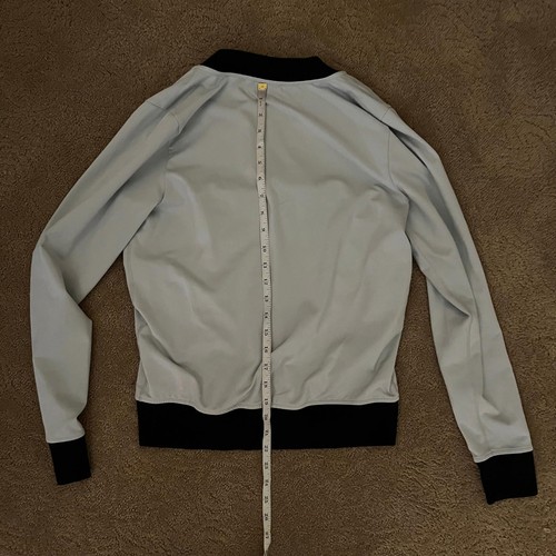 Athleta Women’s Gray Athleisure Bomber Track Jacket – Size S - Picture 7 of 8