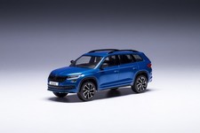 ixo CLC559N 1/43 Skoda KODIAQ Sports Line 2018 Metallic Blue Diecast Model Car