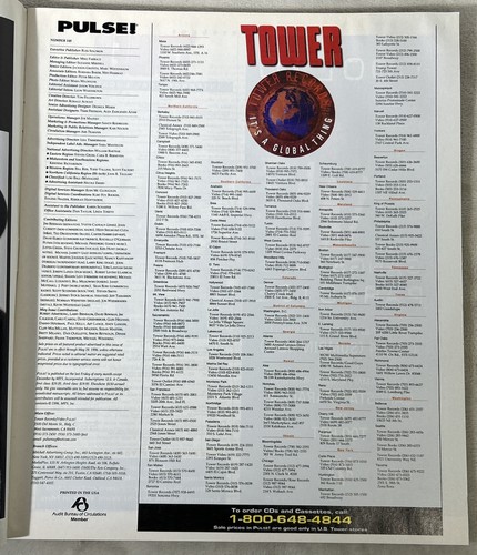 Pulse Magazine May 1996 The Cure Twang Dang Doodle Simon Reynolds Tortoise - Imagen 3 de 10