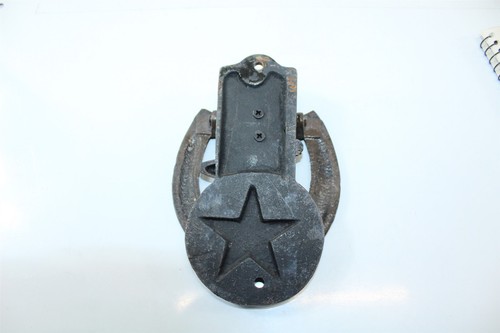 Vintage Cast Iron Lucky Horse Shoe Door Knock Western Farmhouse Ranch Theme - Picture 3 of 6