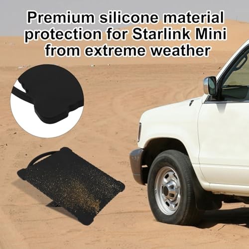 Case Cover Compatible with Starlink Mini, Portable Soft Silicone Protective - Picture 7 of 8