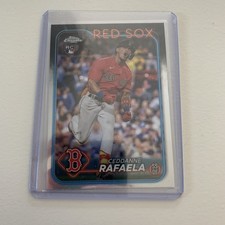 2024 Topps Chrome - #118 Ceddanne Rafaela Refractor (RC) Rookie Red Sox