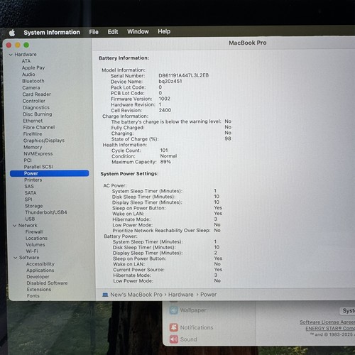 Apple MacBook Pro M1 2020 13" Touchbar (A2338) | M1 8 núcleos | 8 GB RAM | 256 GB SSD - Imagen 16 de 16