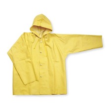 CONDOR 1FAY7 Rain Jacket,Unrated,Yellow,S 1FAY7