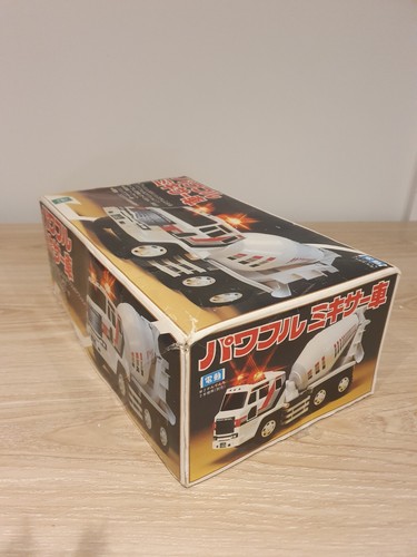 Camión mezclador de existencias Alpes japoneses juguetes en caja raro - totalmente funcional - Imagen 2 de 10