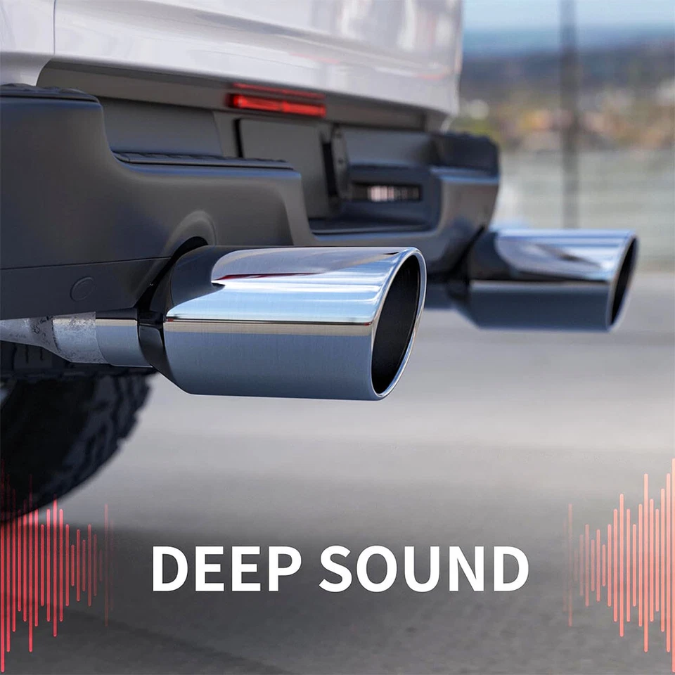 5" In 6" Out 15" Long Stainless Exhaust Tip Diesel For Chevy Avalanche 1500 2500 - Image 4 of 4