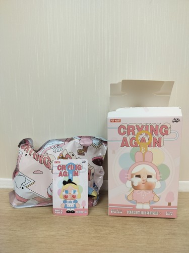 POP MART Crybaby Crying Again-She's Alice OPEN BOX new sealed bag
