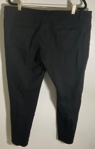 Shinesstar Womens Black Slim Fit Pants 3X Stretchy Cotton Blend - Bild 3 von 3