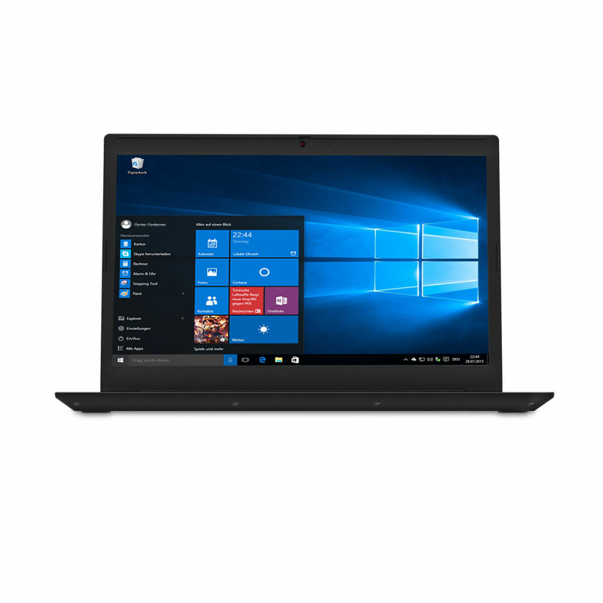 Notebook 17.3 Lenovo Core i5 8265 8GB DDR4 - 512GB SSD - Intel HD - Windows 10