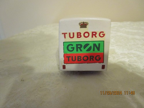 TUBORG DELIVERY TRUCK TEKNO of DENMARK MERCEDES BENZ White 913 vintage car 1/43 - Picture 4 of 6
