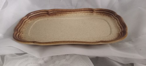 Mikasa Whole Wheat 8" Covered Butter Dish with Lid E 8000 Made in Japan - Picture 6 of 15