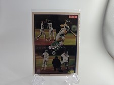 1990 Score - #702 Oakland Athletics World Series