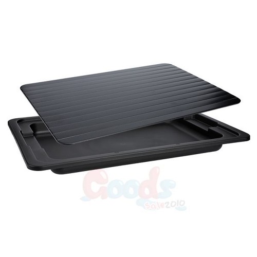 Aluminum Fast Defrosting Tray Thawing Board Safe Defrost Meat Frozen Food - Picture 12 of 12