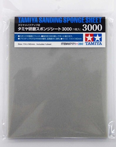 TAMIYA Schleifschwamm Blätter Körnung - 180 240 320 400 600 1000 1500 2000 3000 - Bild 24 von 24
