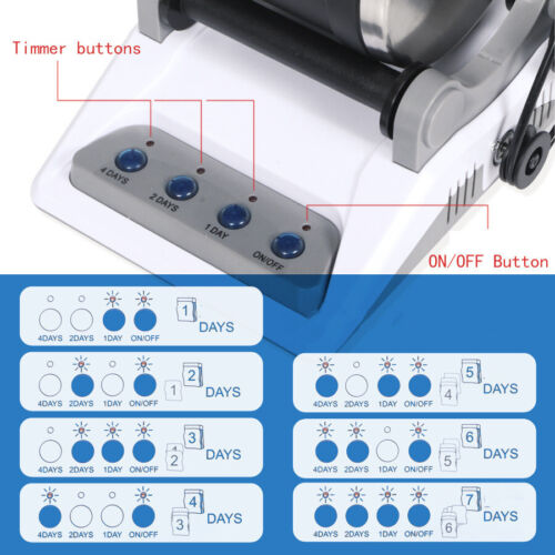 Rock Tumbler Kit Gem Jewelry Rock DIY Polishing Grinding Machine Stone Cup Set - Picture 10 of 15