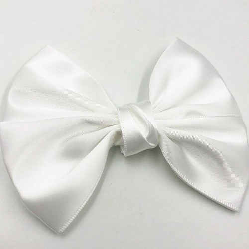 10pcs Satin Big Ribbon Bows Flower Handmade Sewing Appliques Wedding Art Craft - Picture 23 of 24