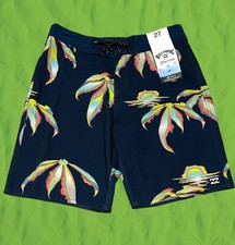 NWT-Youth/Boys Billabong SZ: 27 Sundays Pro Panel Board Short Swim-Trunks- 49