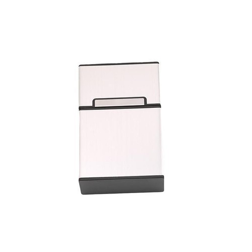Cool Smoking Box Cigarette Cases Portable Metal Automatic New Cigarette Boxes FW - Picture 4 of 18