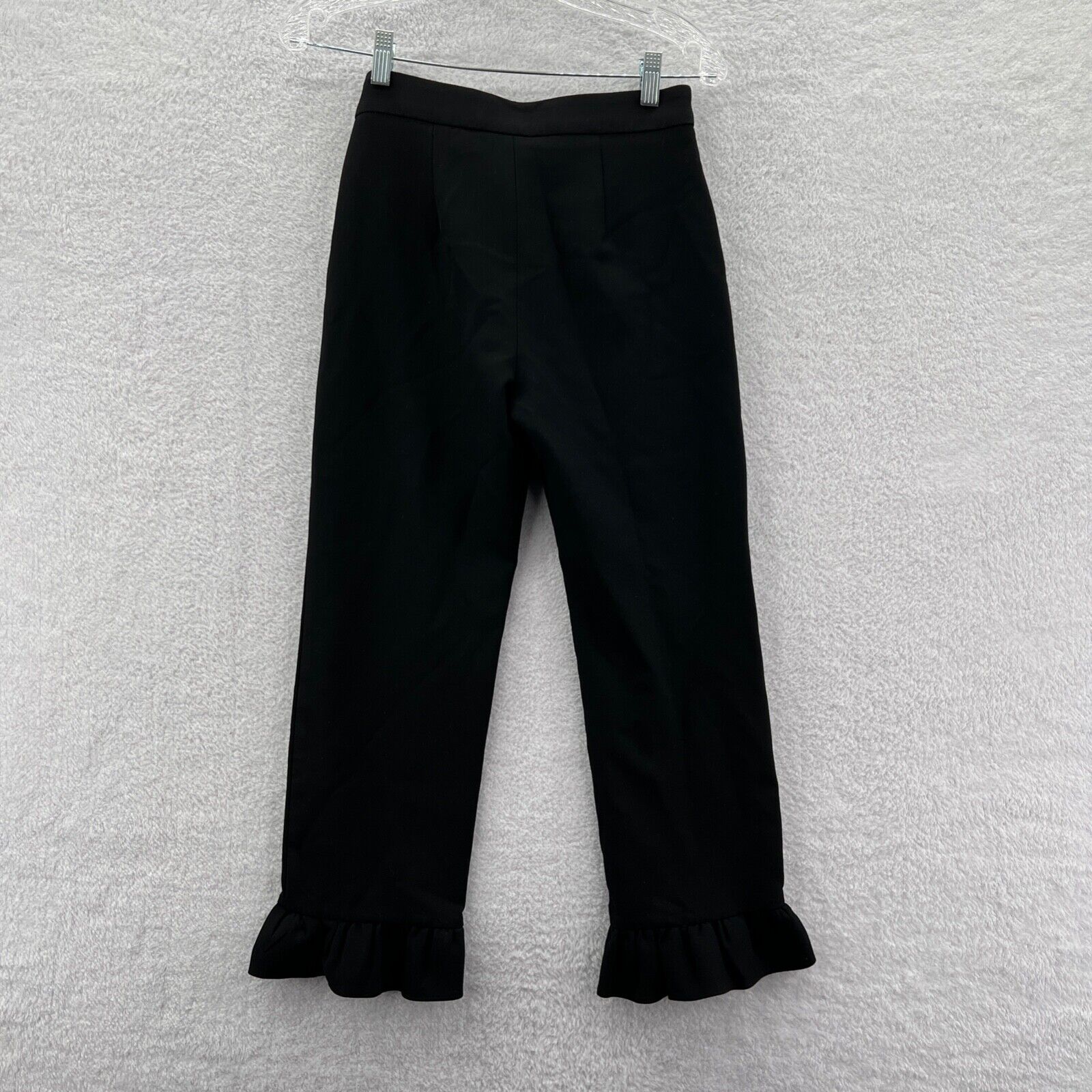 Zara Woman Dress Pants Womens XS Black 26x24 Slac… - image 11