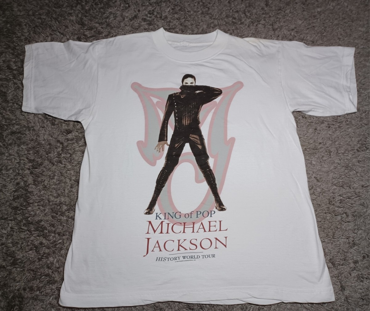 マイケルジャクソン Tシャツ ヒストリーワールドツアー