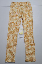 Lularoe Leggings OS Mickey Mouse Disney Harvest Gold Cream Yoga NWT
