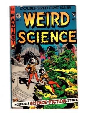 WEIRD SCIENCE 1 VG/FN (5.0)  GLADSTONE PUB, 1990, CLASSIC REPRINT*