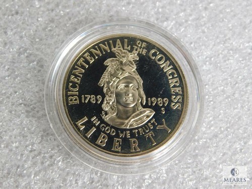 US Mint - 1989 Congressional Two-Coin set - Picture 3 of 7