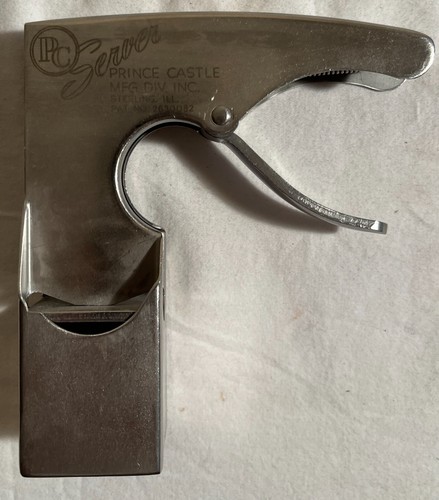VINTAGE SQUARE ICE CREAM SCOOP SCOOPER PRINCE CASTLE PC SERVER 300 FAST FOOD NR