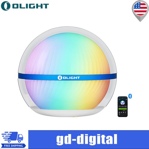 Olight Sphere Ambient Light with App Control IP56 75 Lumens Magnetic Charging