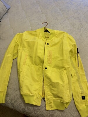Stone Island Ghost Naslan Bomber Yellow Size L eBay