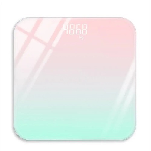 Digital Body Weight Scale Gradient Color LCD Glass Smart Electronic Balance - Picture 6 of 8